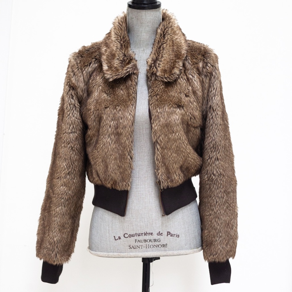 Anything Goes Faux Fur Volcom Jacket